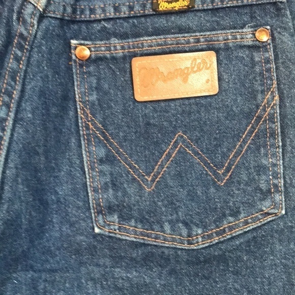 Wrangler VTG Cowboy Cut Medium Wash Jeans size 5x36 - Picture 5 of 11